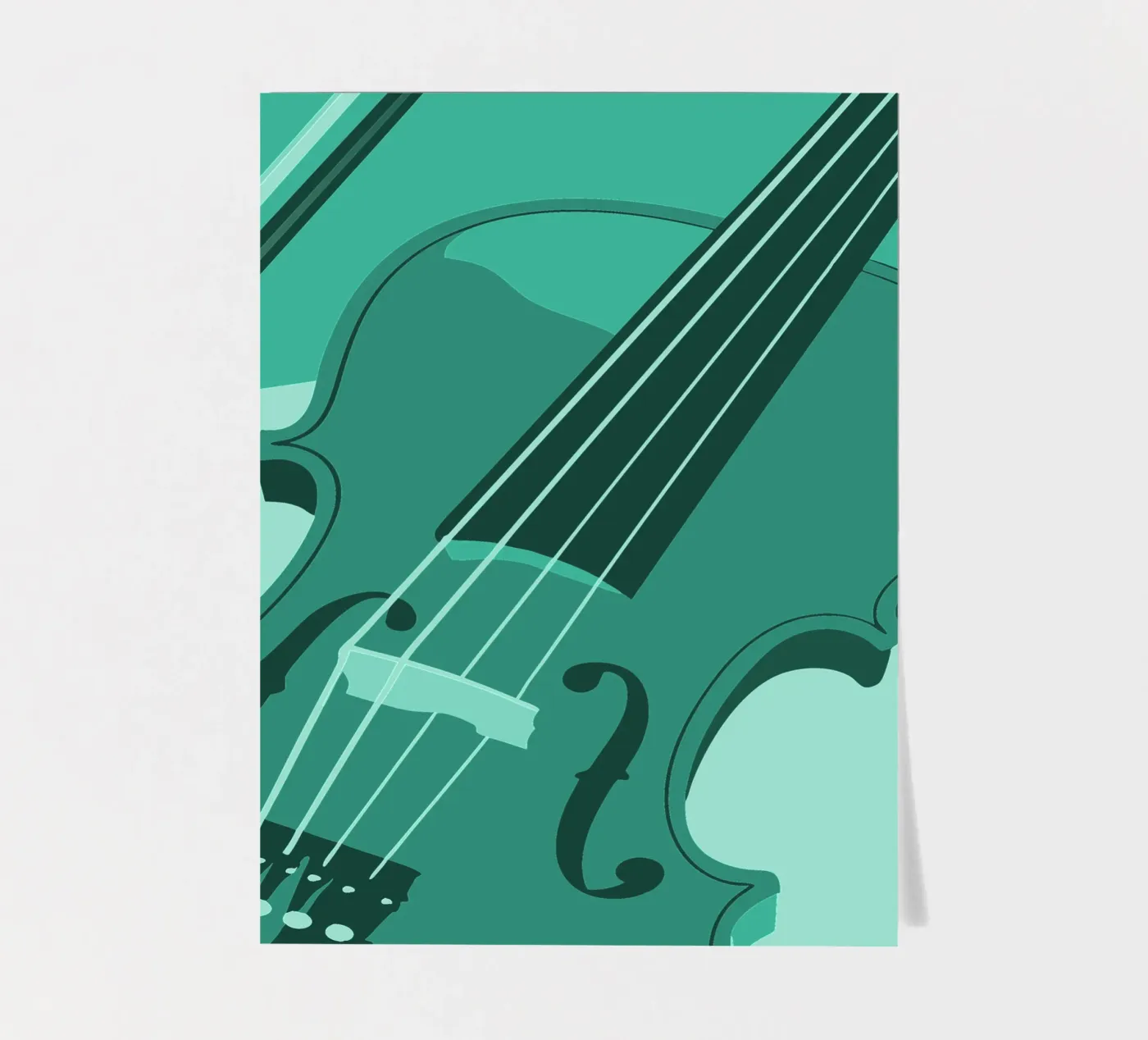 Violin sticker sheet by MUSIC EDITION