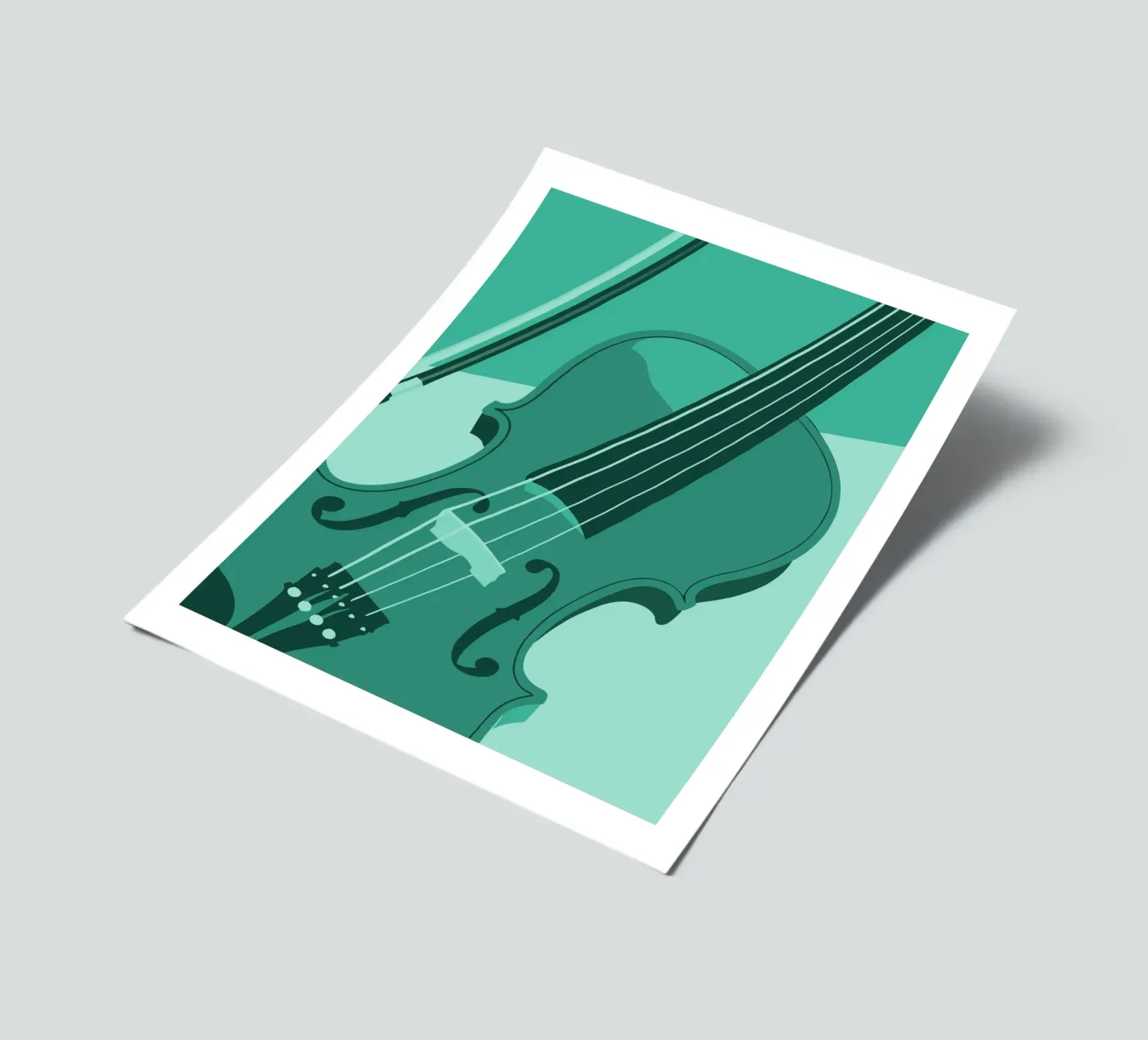 Violin sticker sheet by MUSIC EDITION