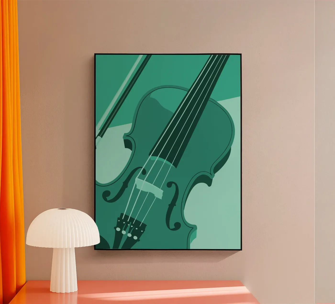 Violin plexiglass da MUSIC EDITION