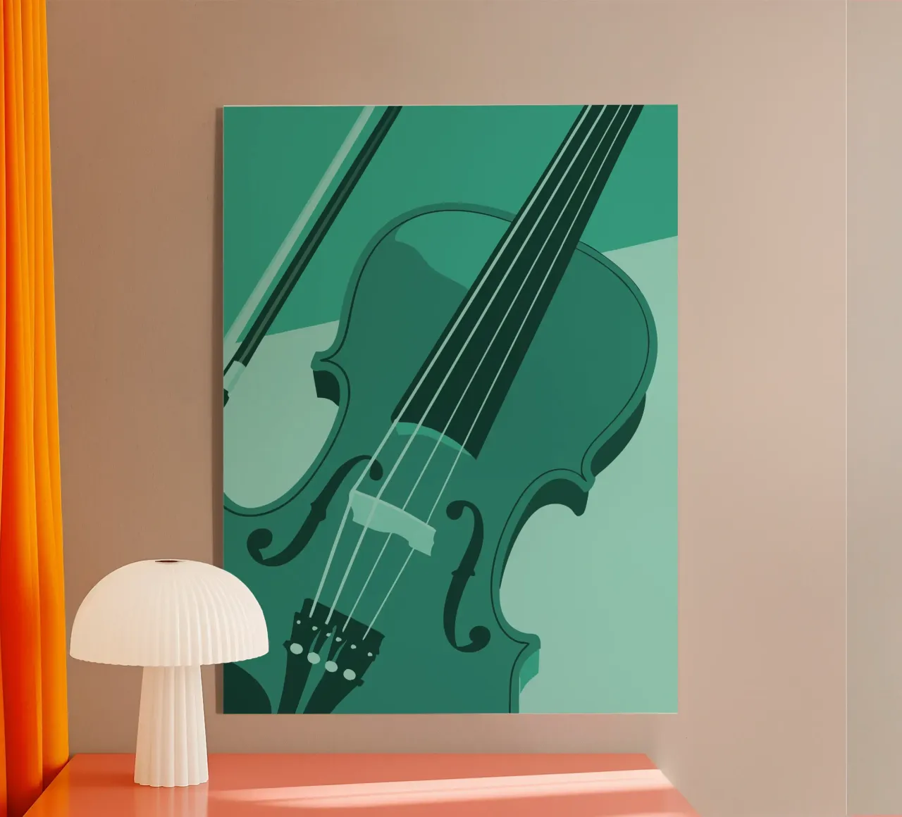 Violon plexiglas de MUSIC EDITION