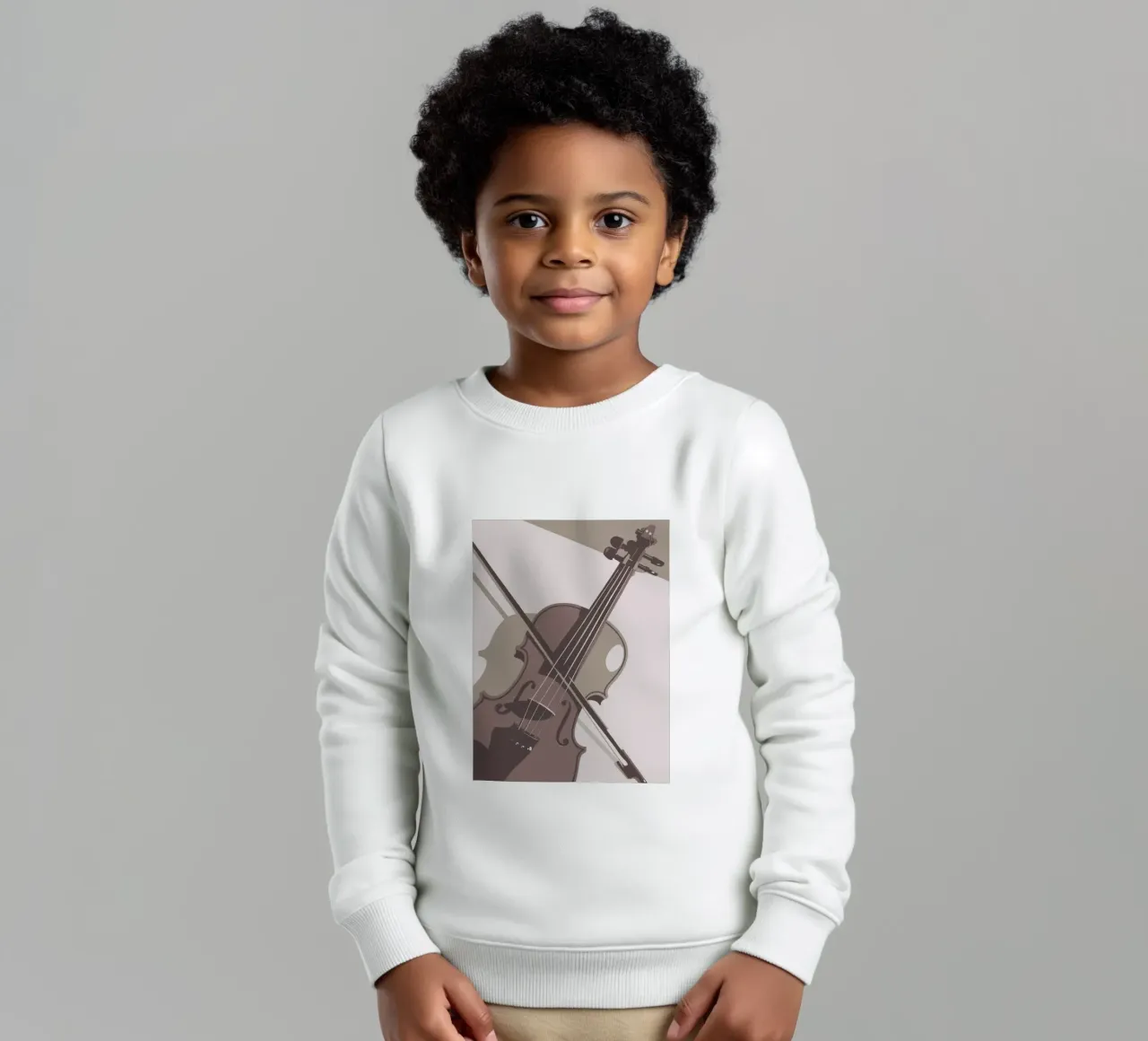 Viool kinder sweatshirt van MUSIC EDITION