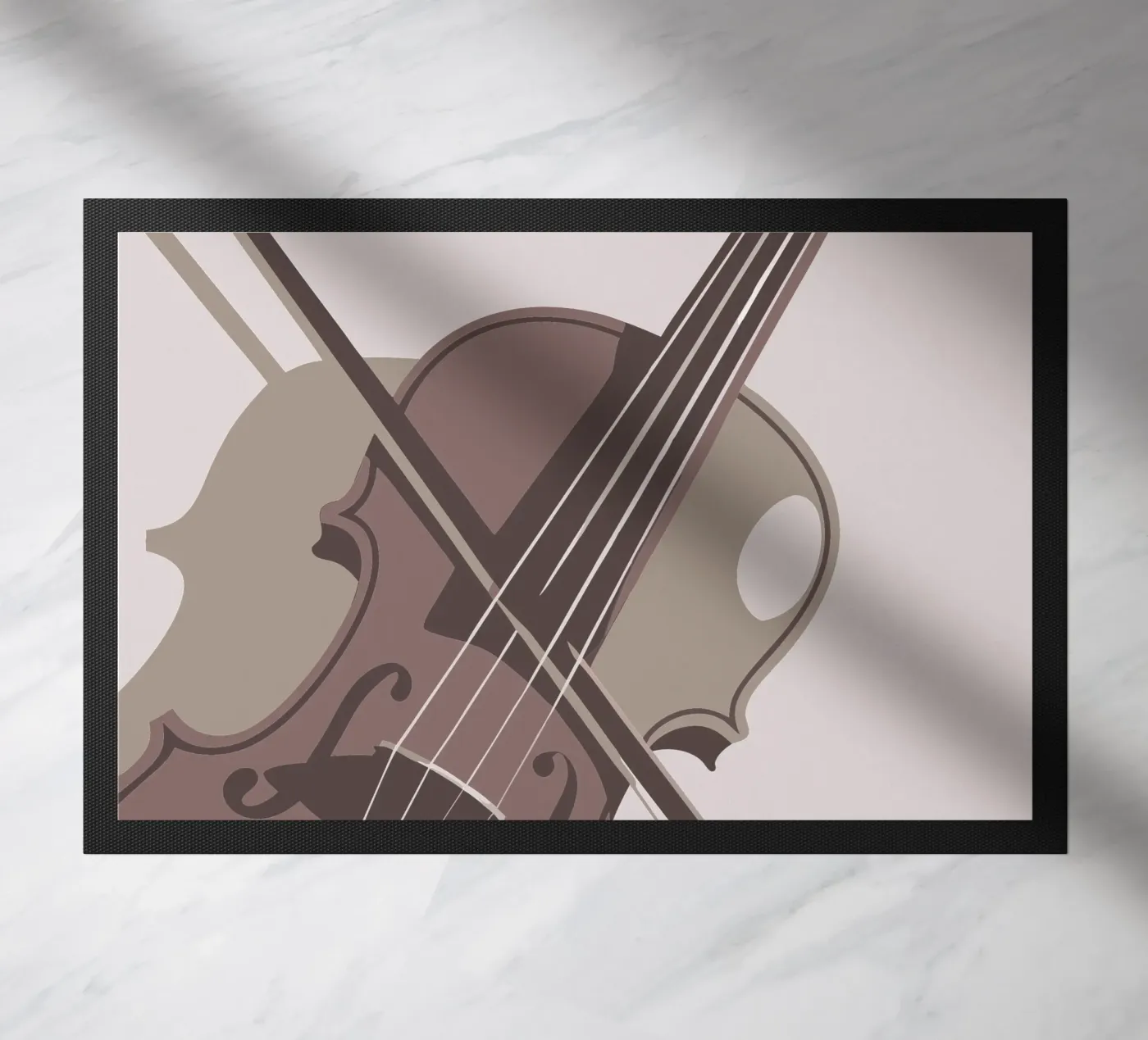 Viool deurmat van MUSIC EDITION