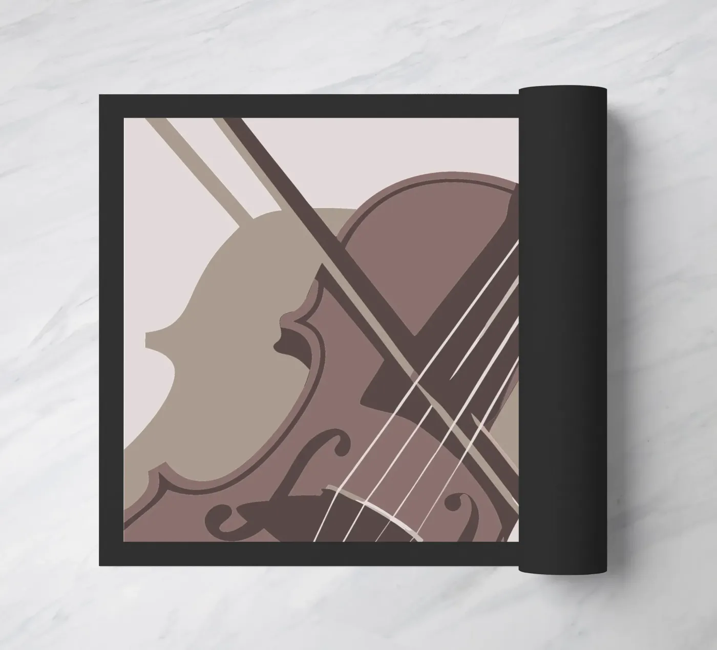 Viool deurmat van MUSIC EDITION