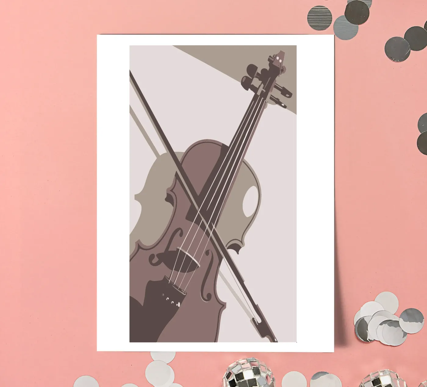 Violin sticker sheet by MUSIC EDITION