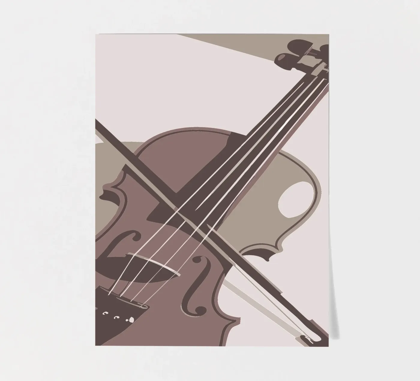 Violin sticker sheet by MUSIC EDITION