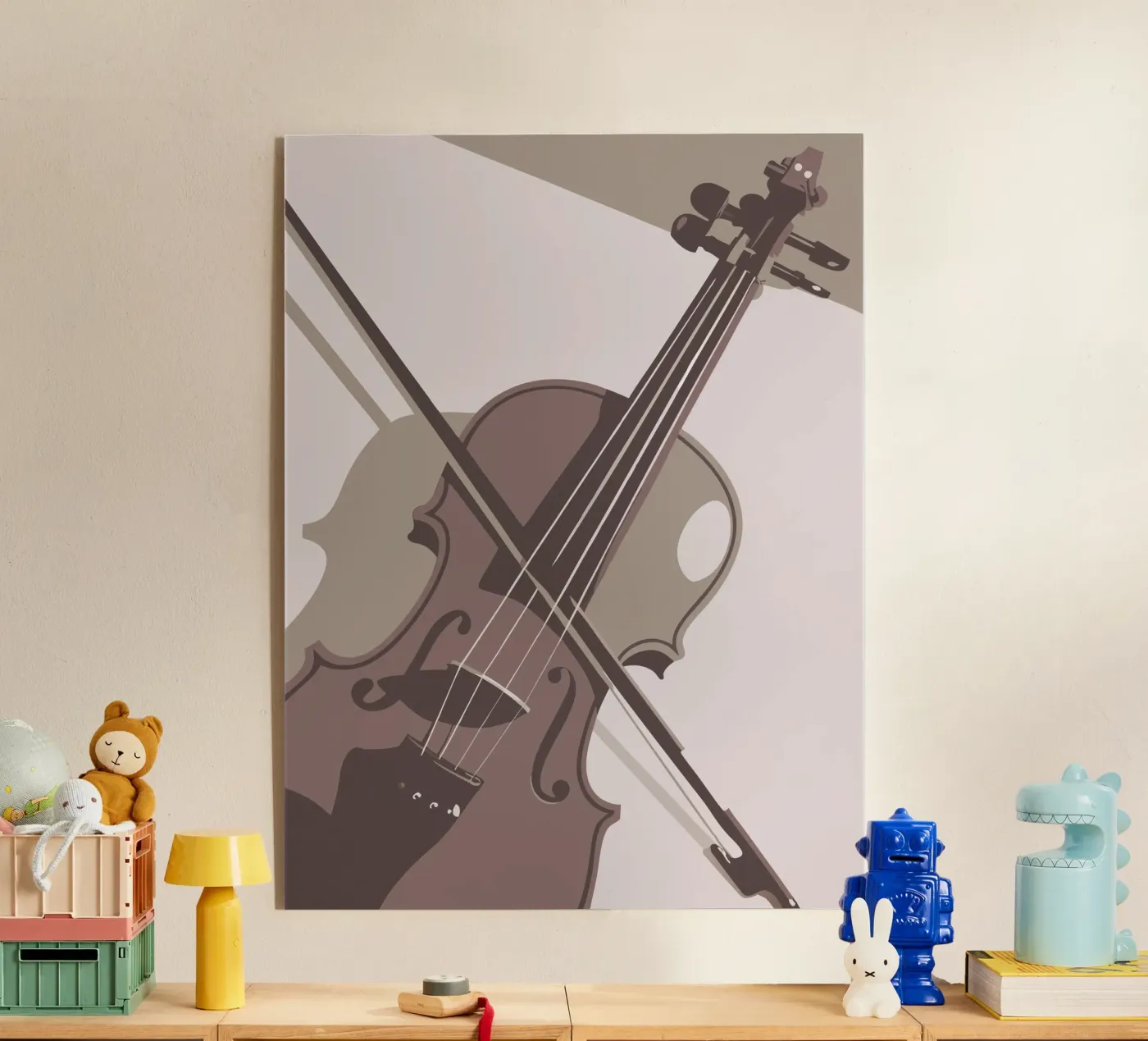 Violin plexiglas de MUSIC EDITION
