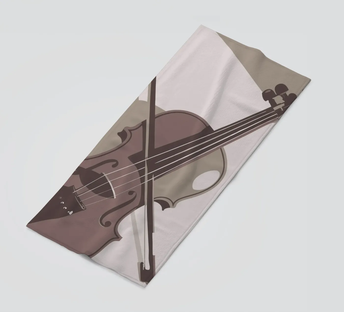 Geige Strandtuch von MUSIC EDITION