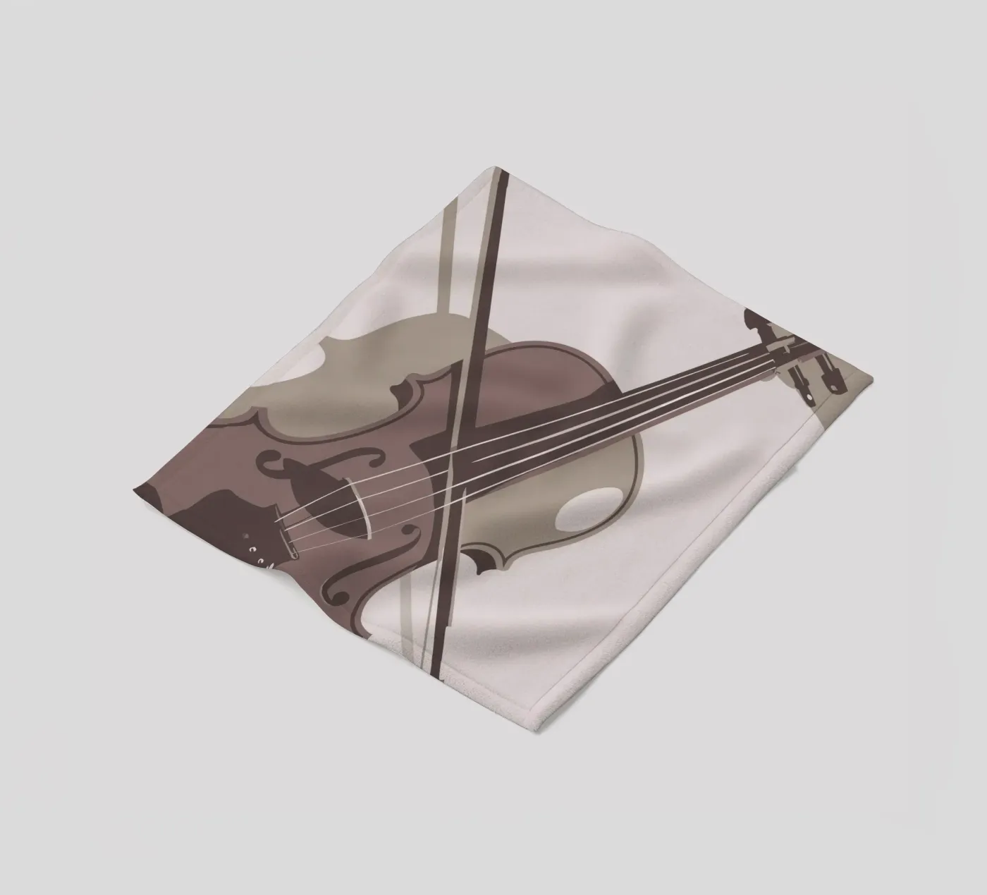 Viool fleecedeken van MUSIC EDITION