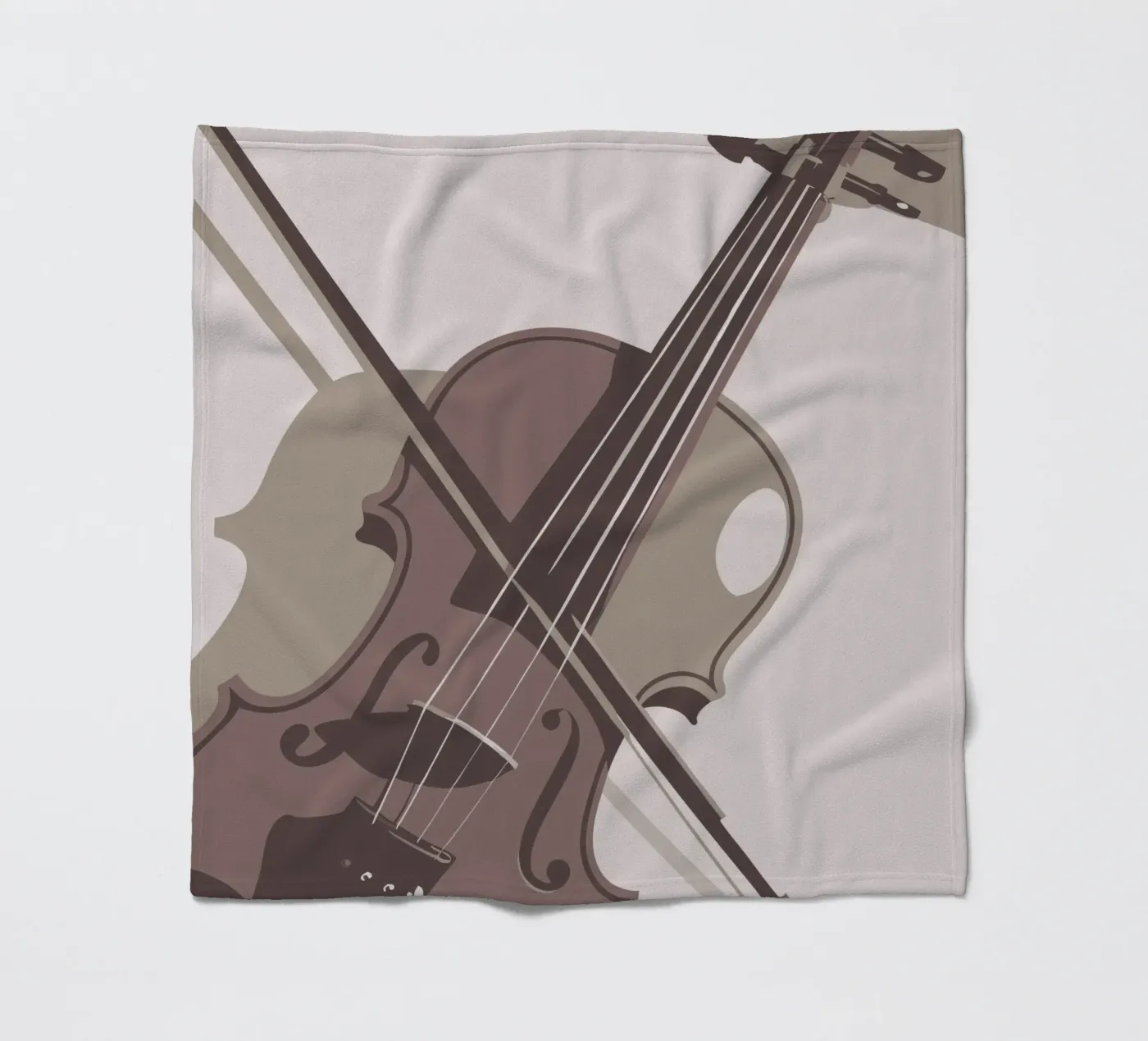 Viool fleecedeken van MUSIC EDITION