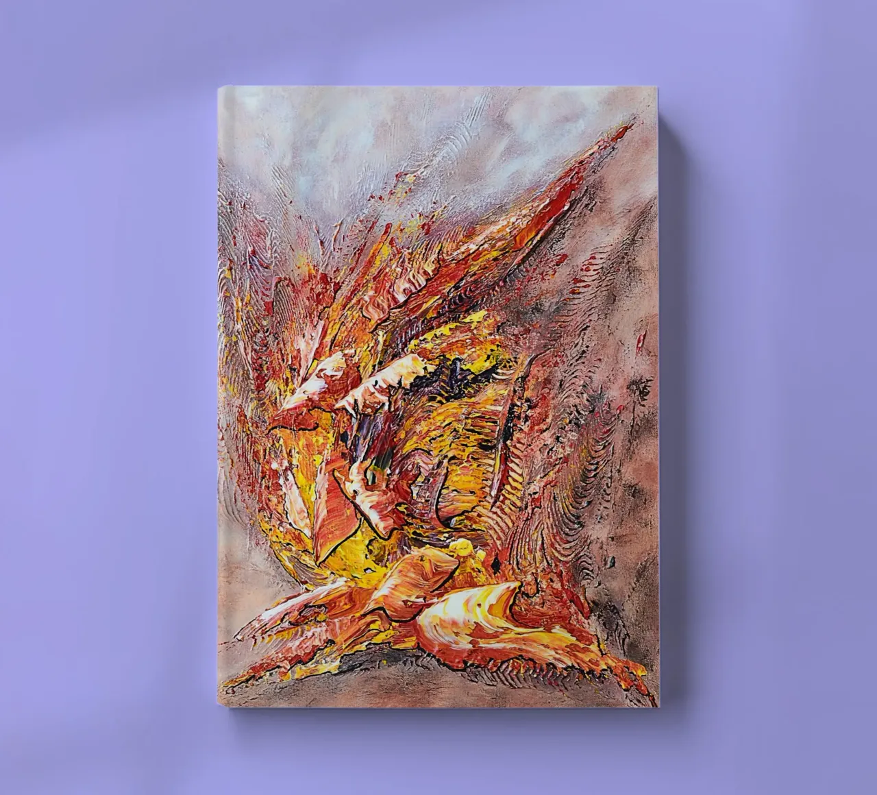 FERIA notebook by Thierry Vobmann Abstract painting