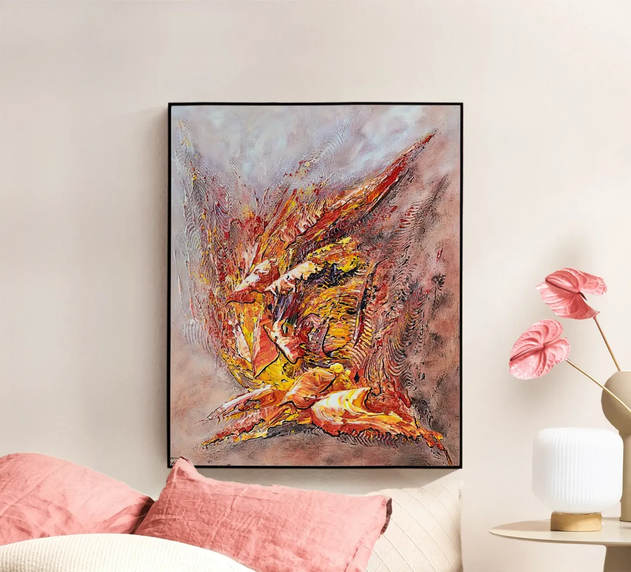 FERIA plexiglass da Thierry Vobmann Abstract painting