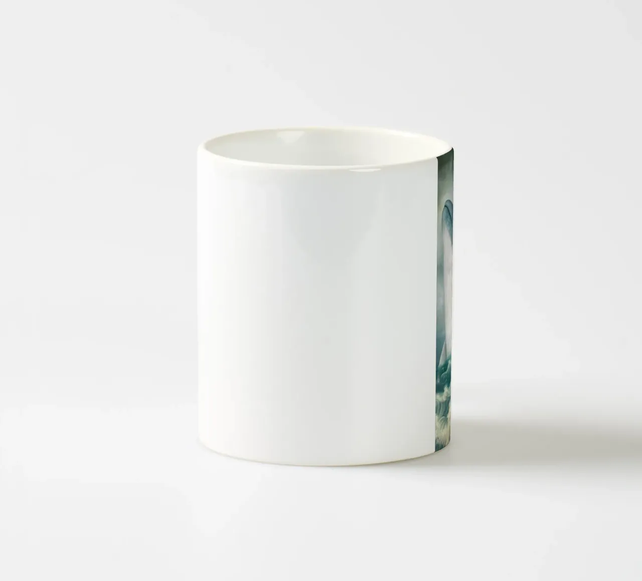 Tarocchi Christephania - Re di coppe tazza in ceramica da christephania