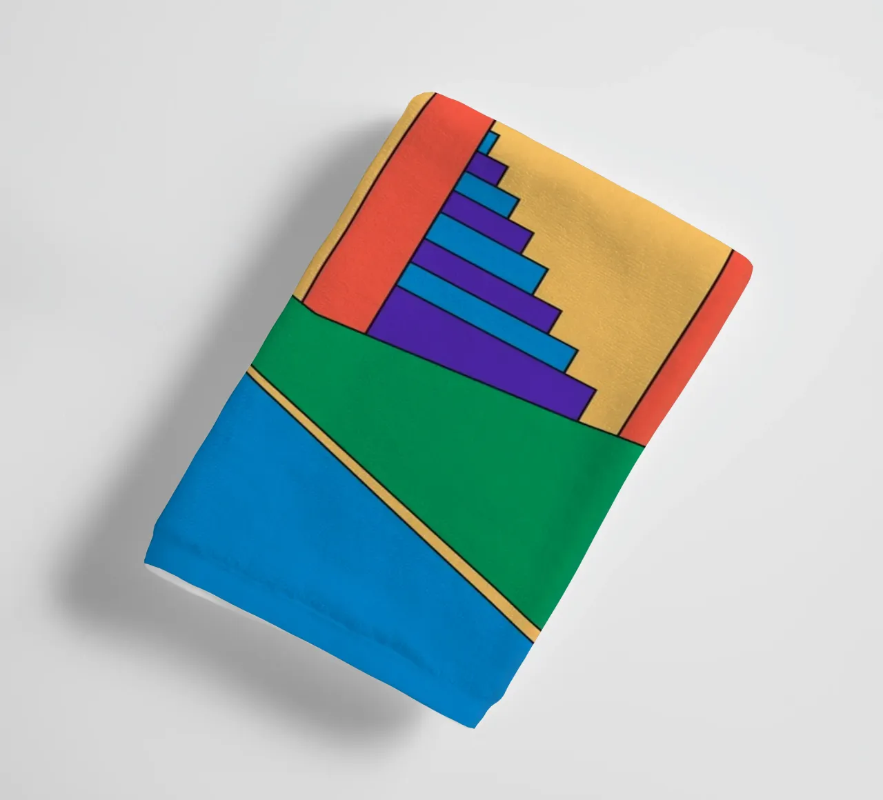 Building Retro asciugamano da bagno da galihstudio