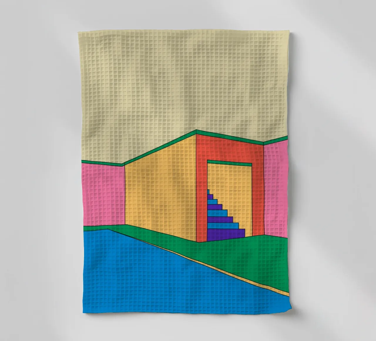 Building Retro canovaccio da cucina da galihstudio