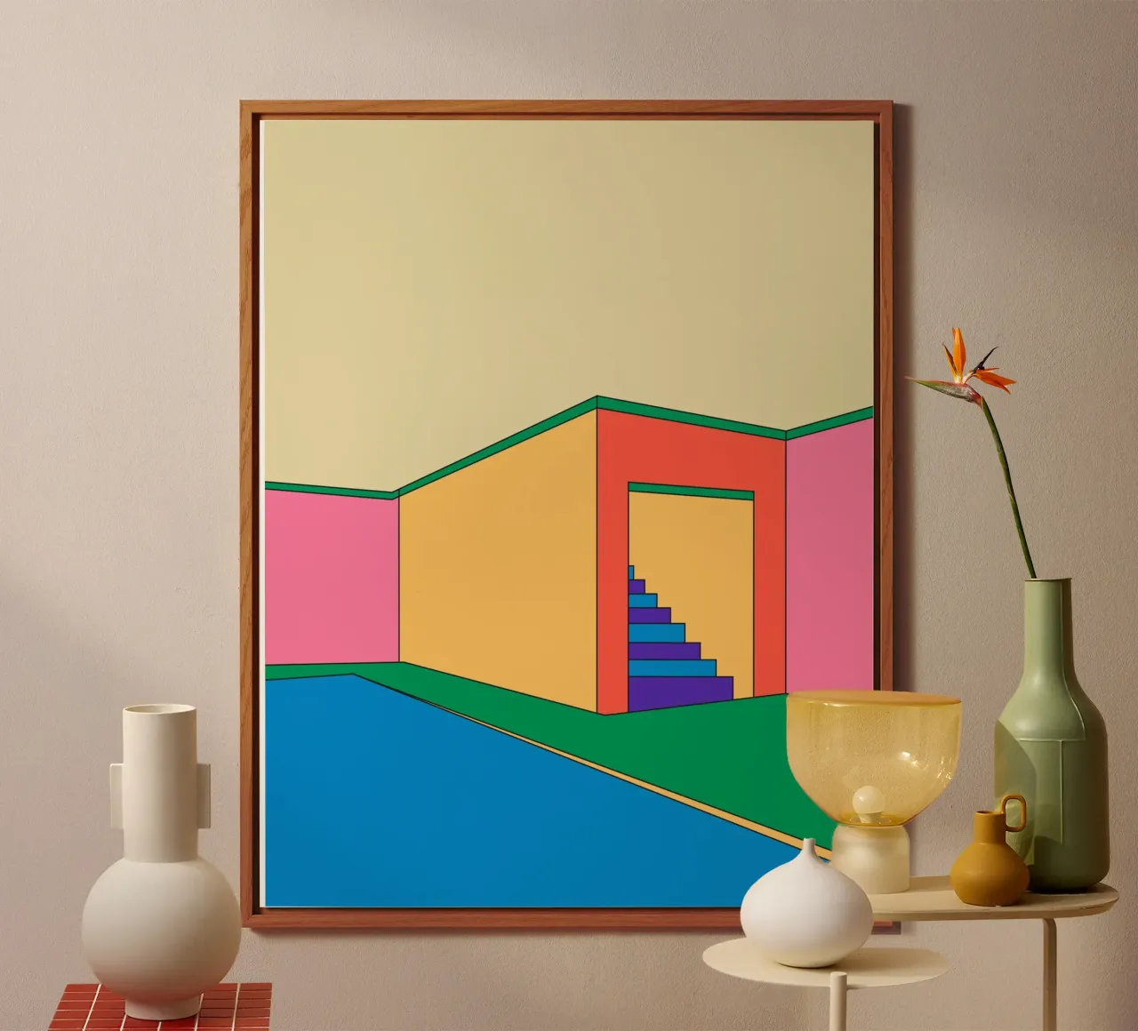 Building Retro alluminio dibond da galihstudio