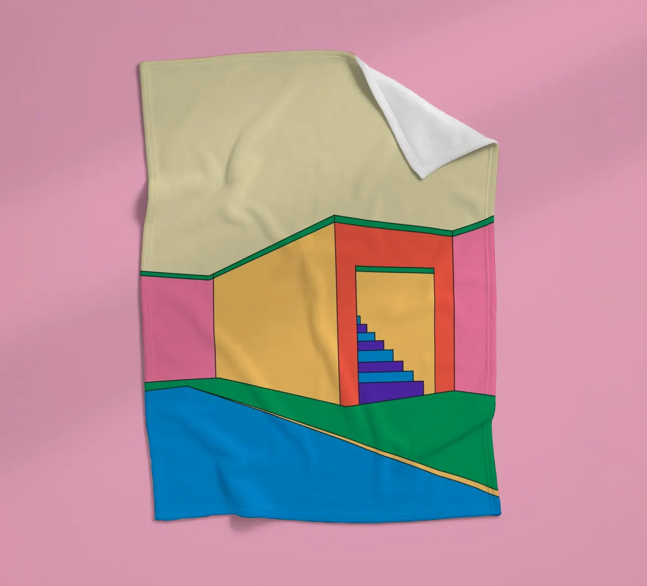 Building Retro coperta in pile da galihstudio