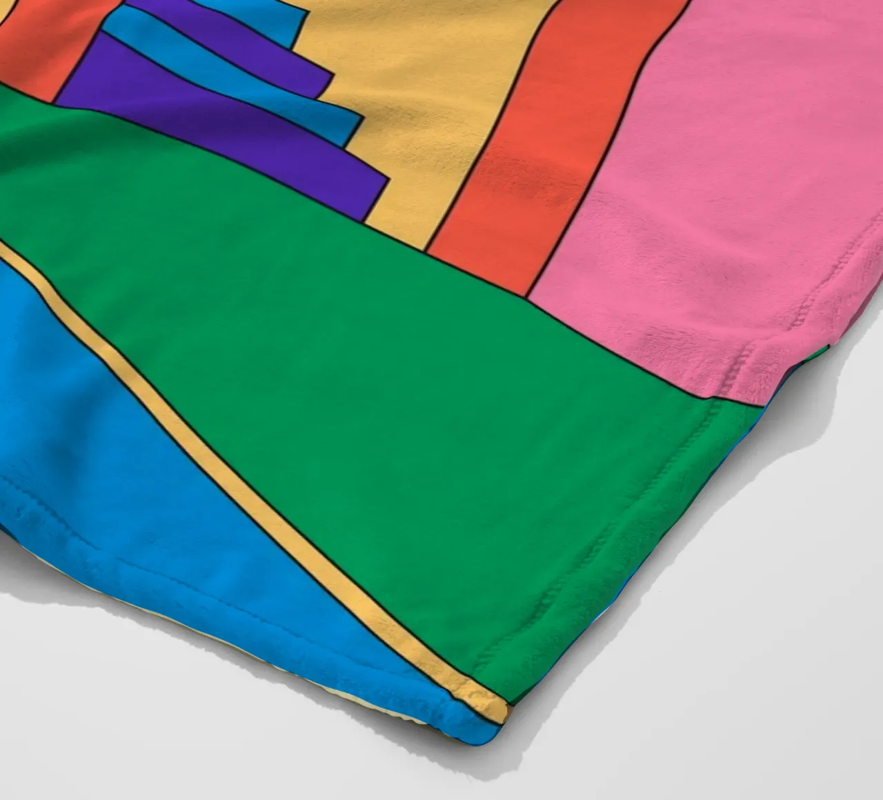 Building Retro coperta in pile da galihstudio