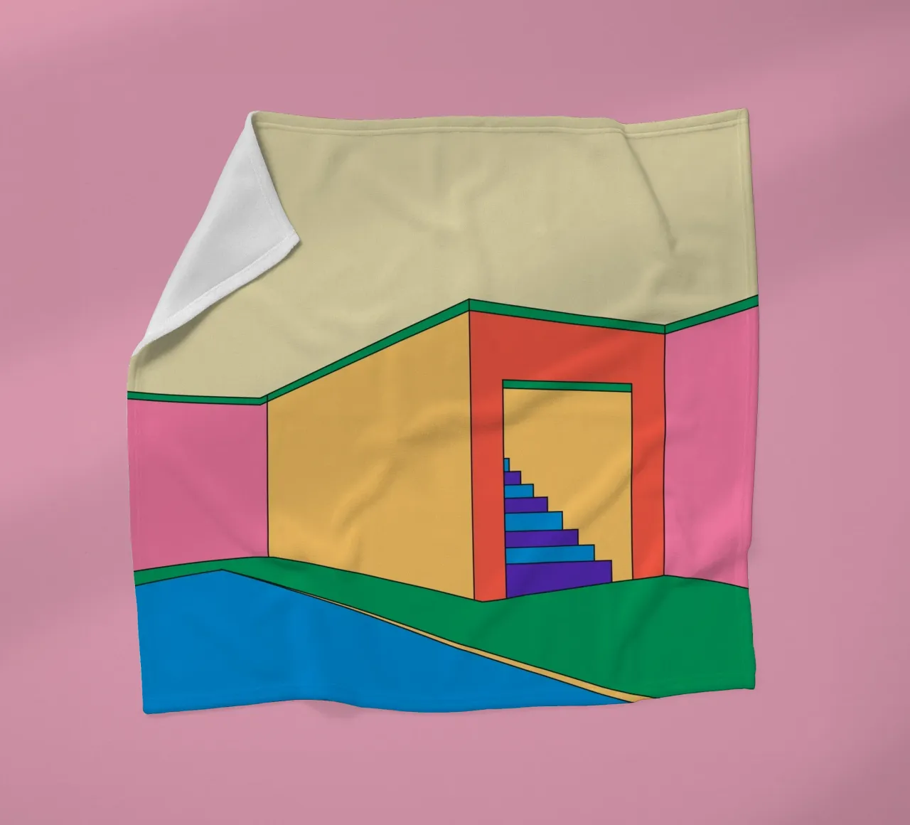 Building Retro coperta in pile da galihstudio