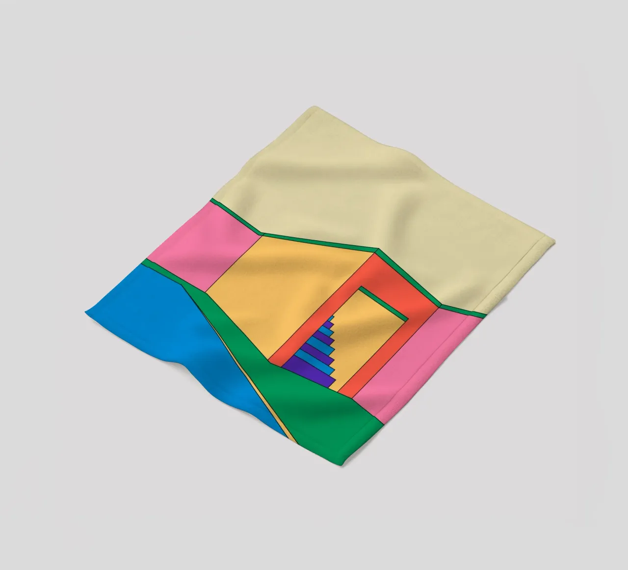 Building Retro coperta in pile da galihstudio