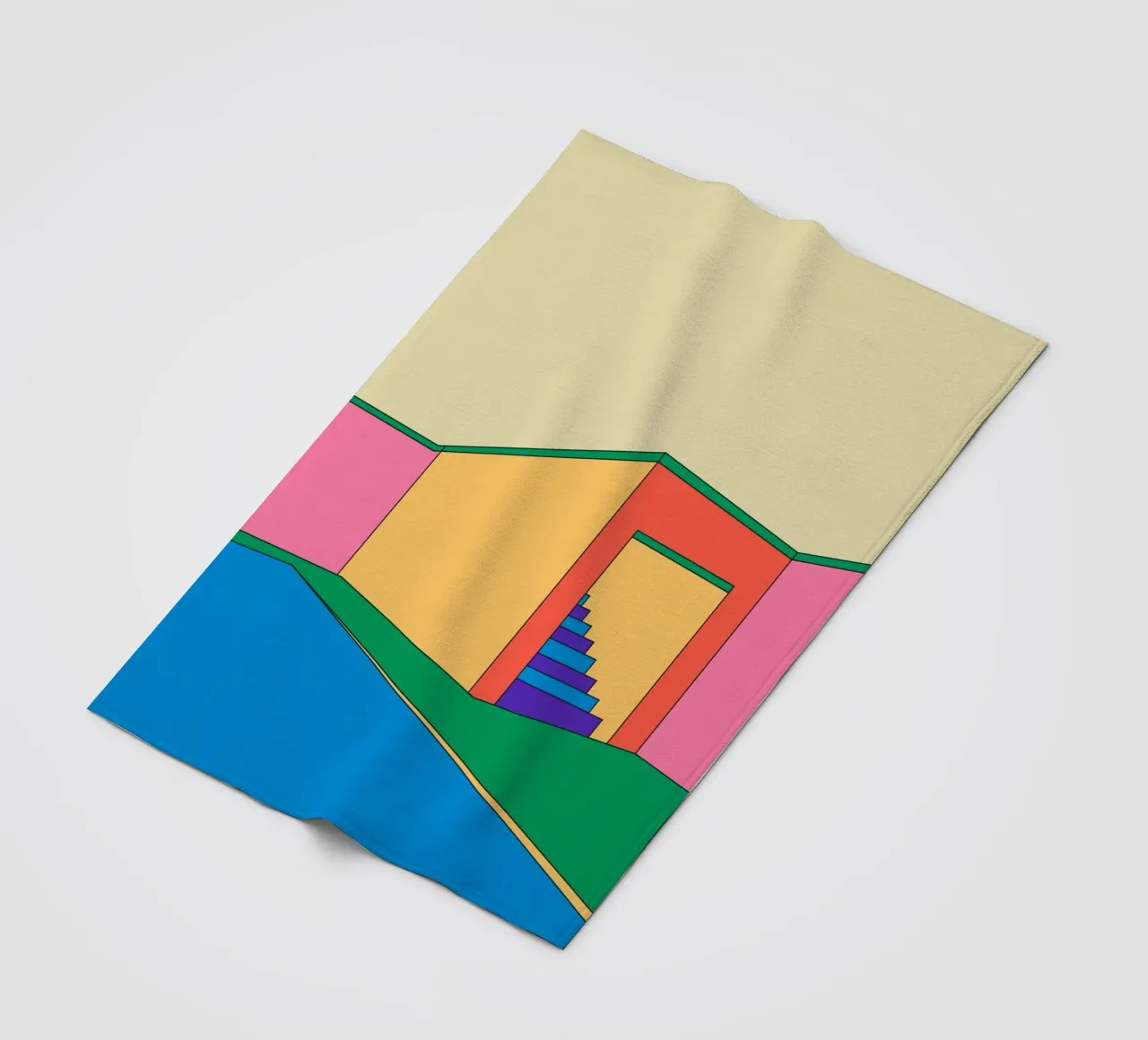 Building Retro coperta in pile da galihstudio