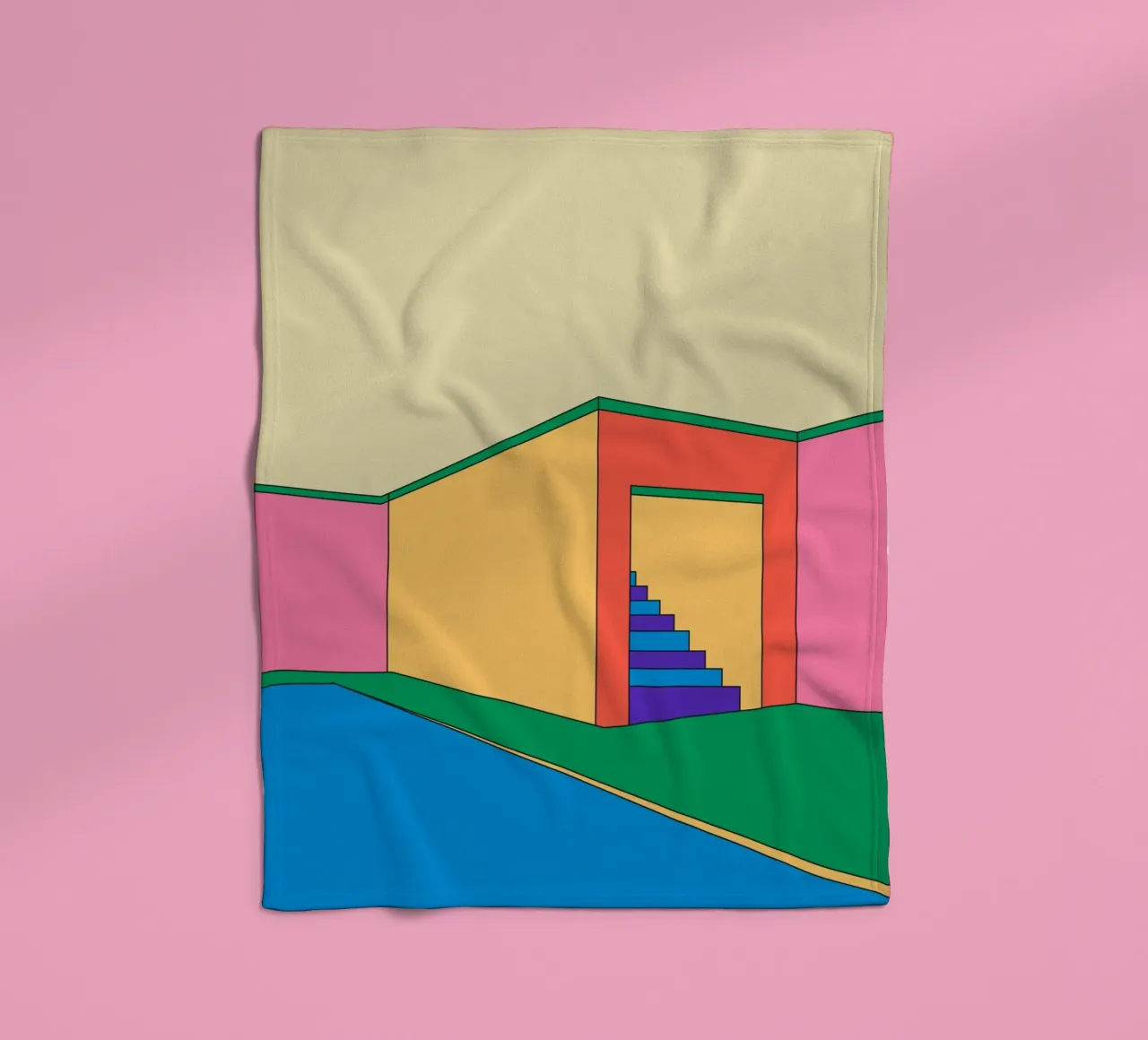 Building Retro coperta in pile da galihstudio