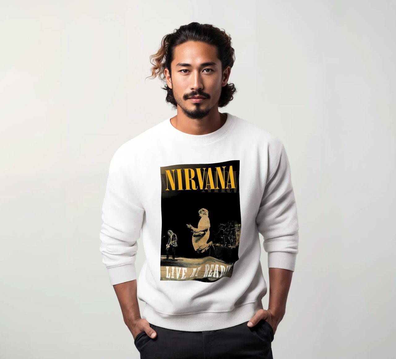 Dal vivo a Reading felpa da British ART Store