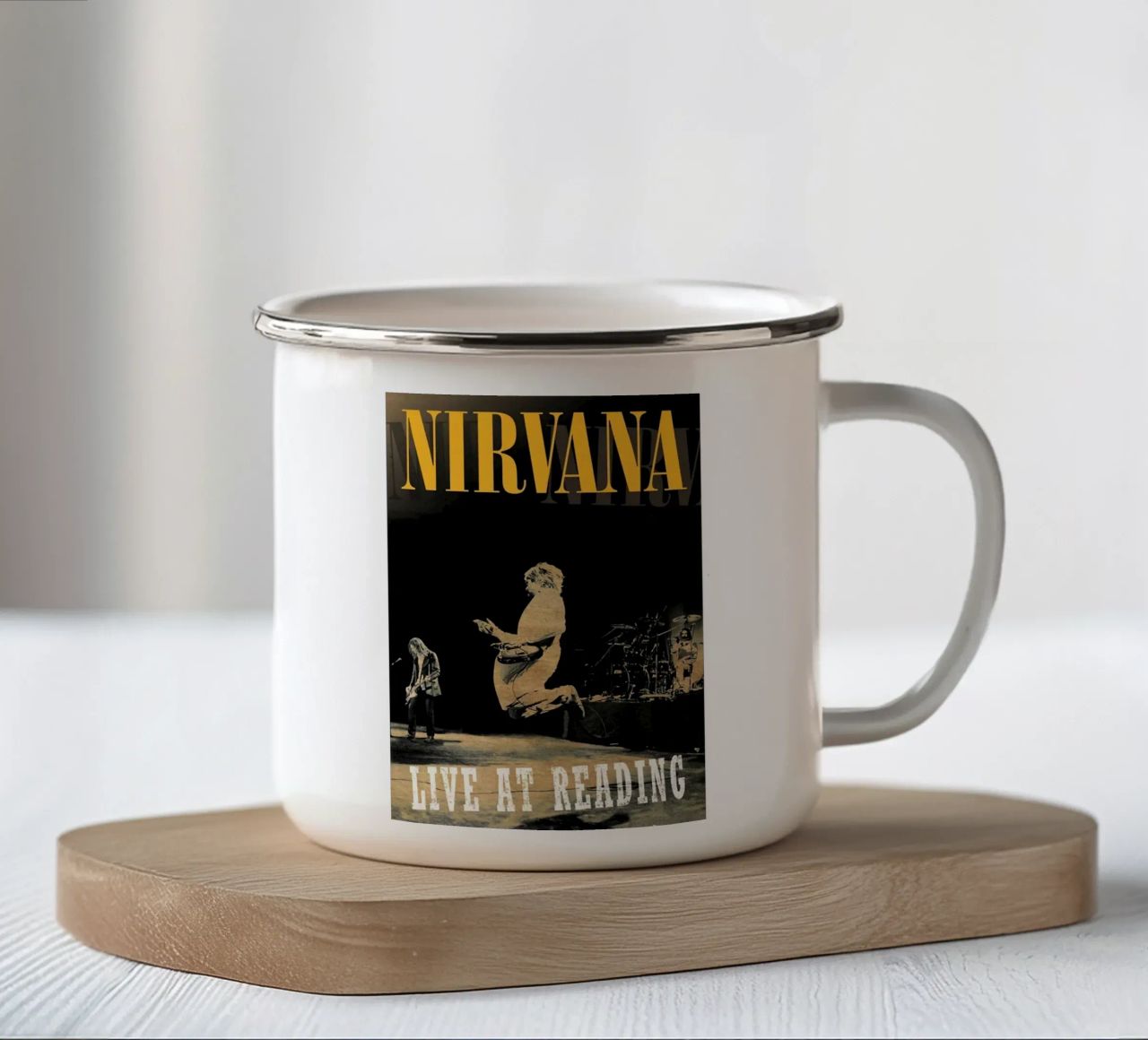 Dal vivo a Reading tazza in smalto da British ART Store
