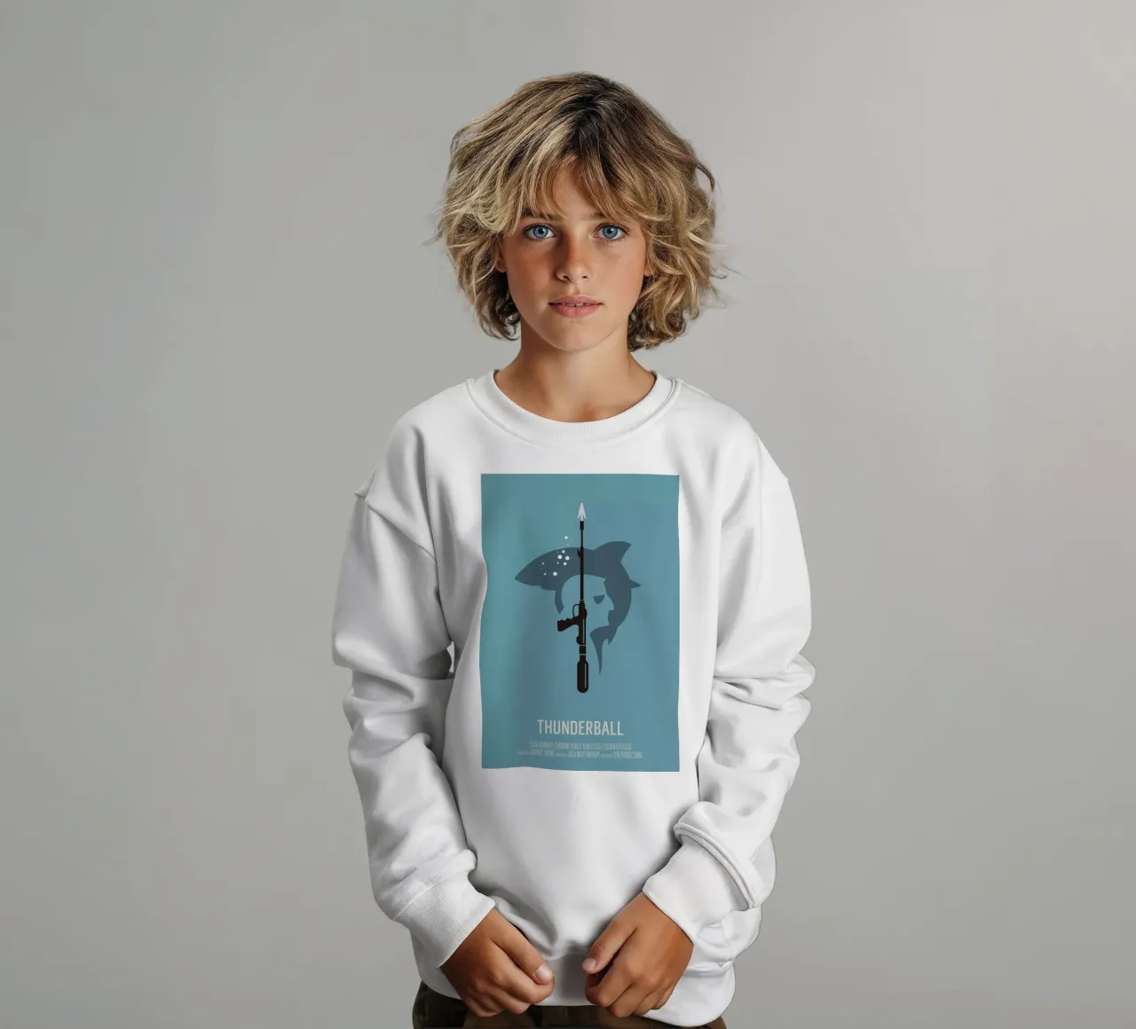 Thunderball felpa bambino da Bruno Morphet