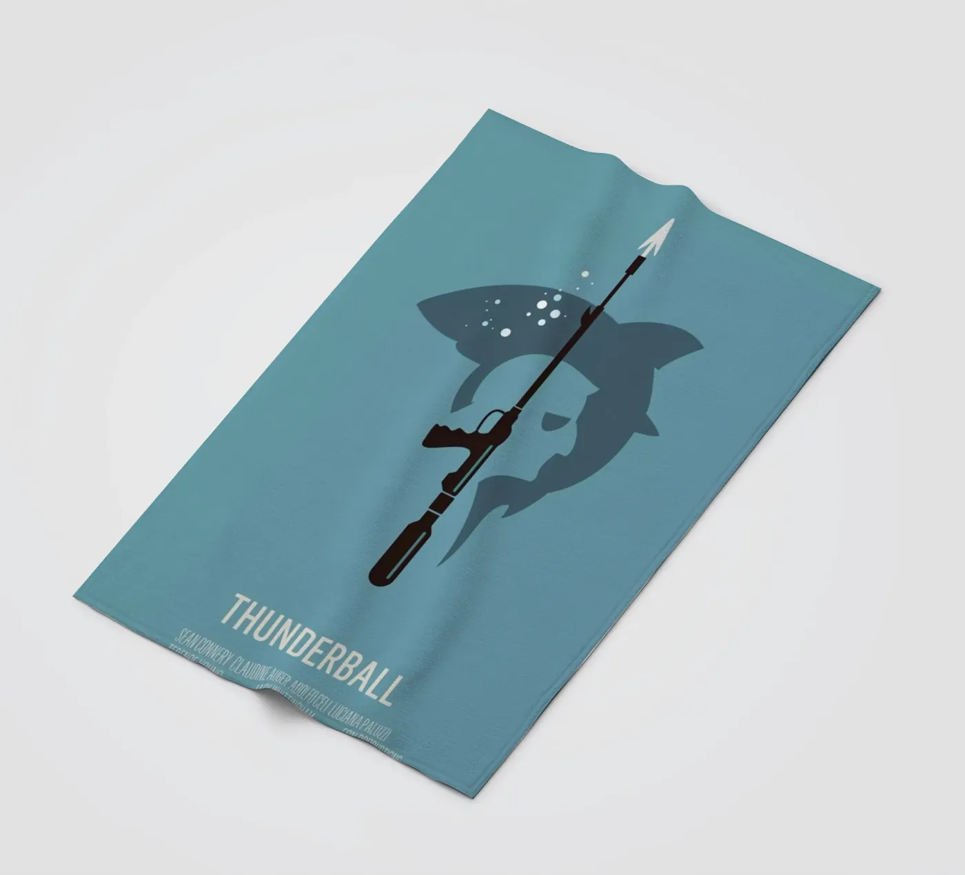 Thunderball Fleecedecke von Bruno Morphet