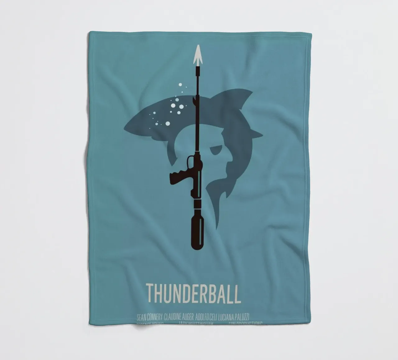 Thunderball Fleecedecke von Bruno Morphet