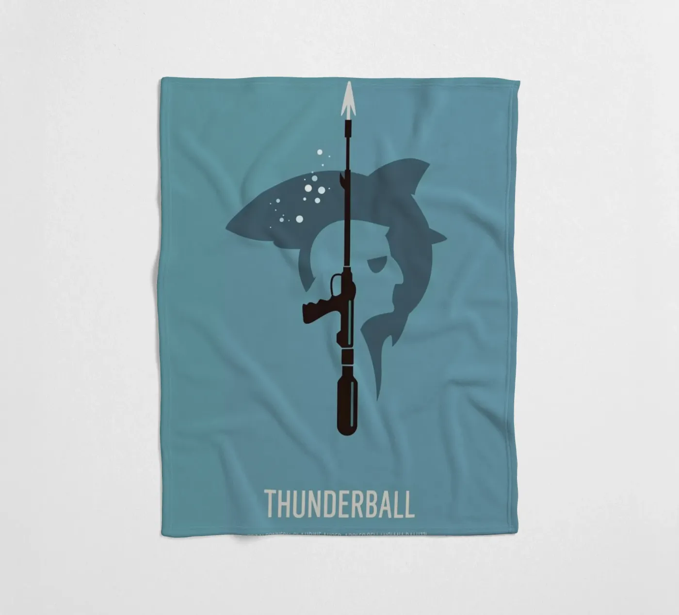 Thunderball Fleecedecke von Bruno Morphet