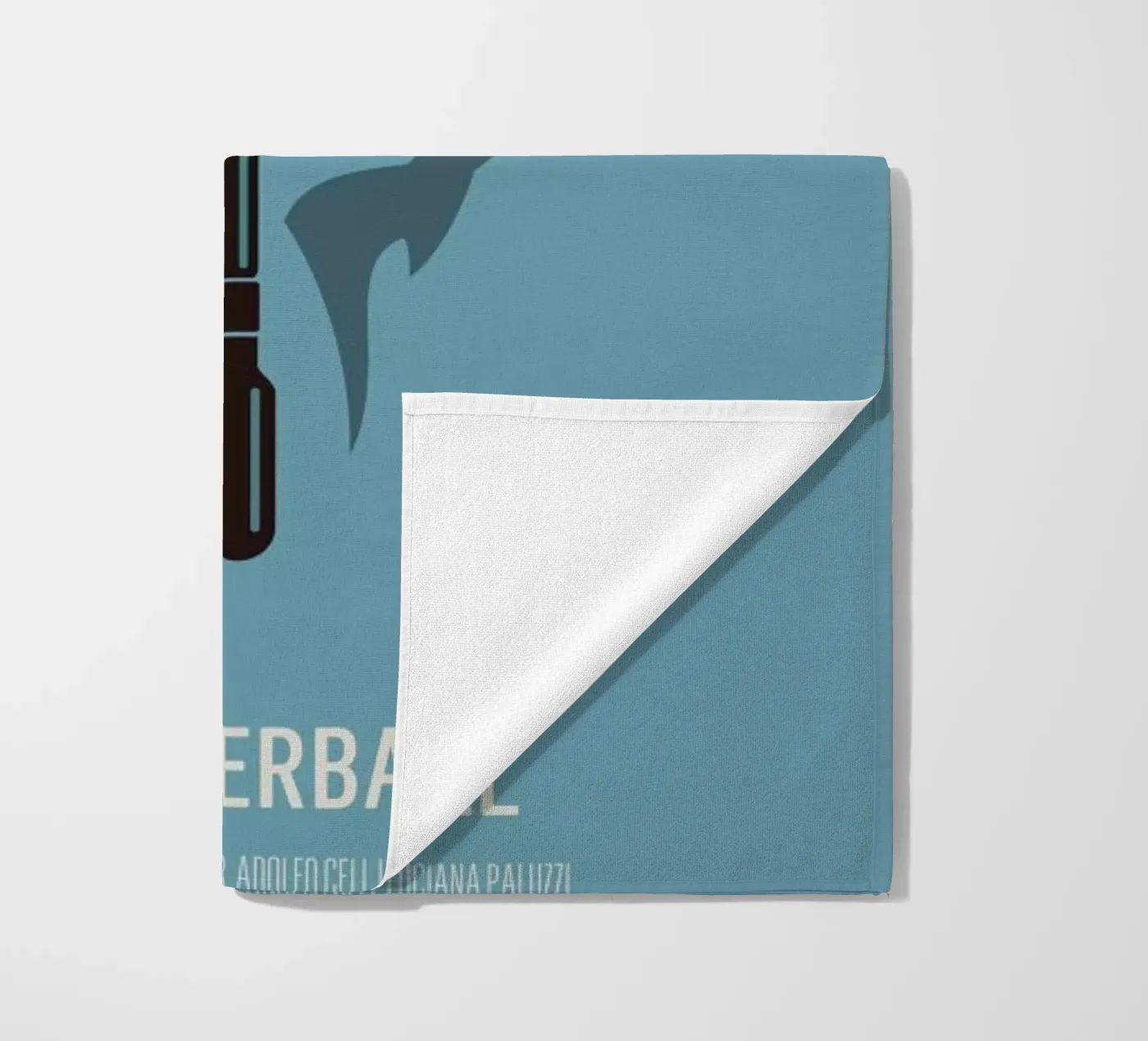 Thunderball beach towel by Bruno Morphet