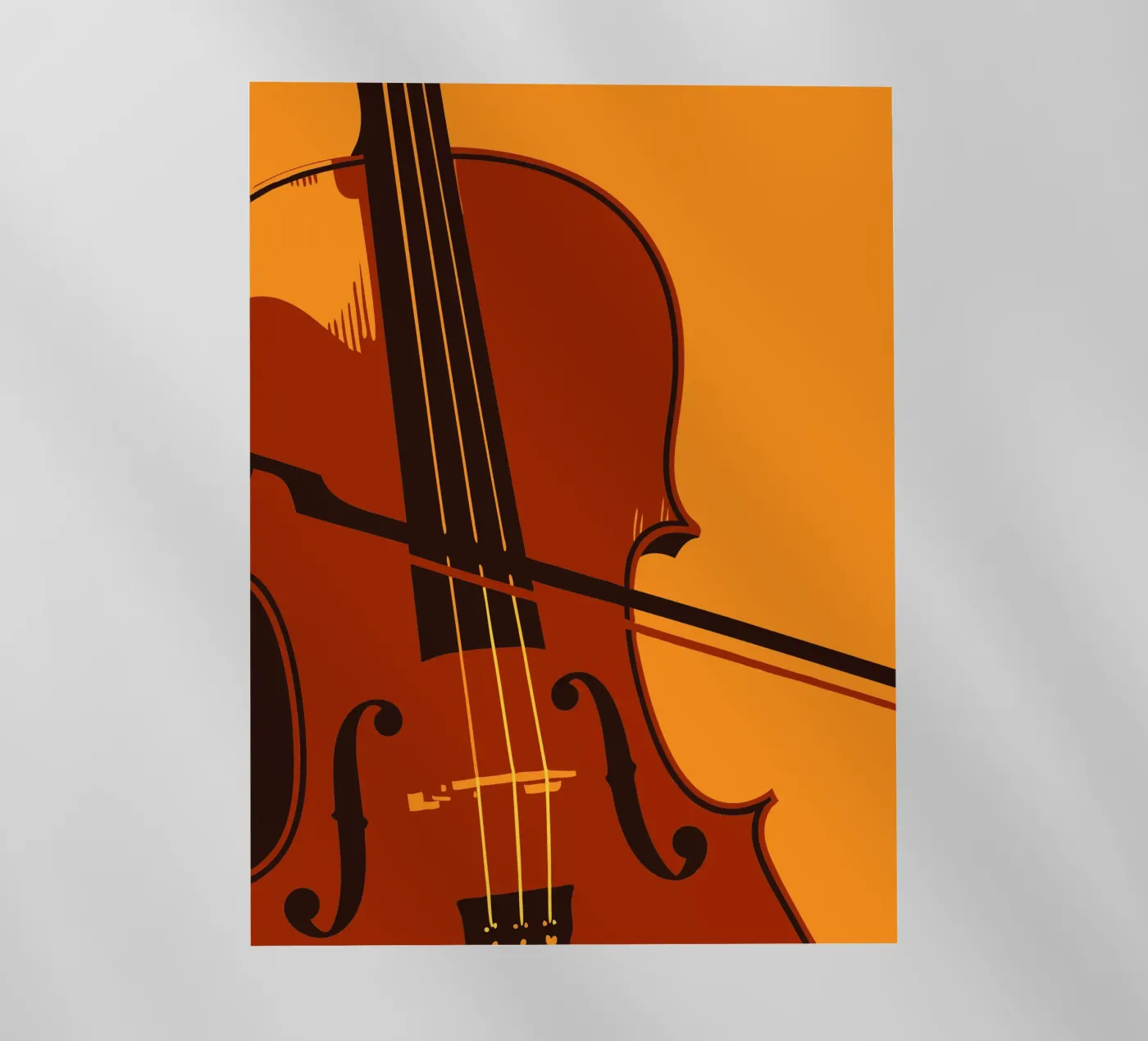 Violino pellicola backlit da MUSIC EDITION