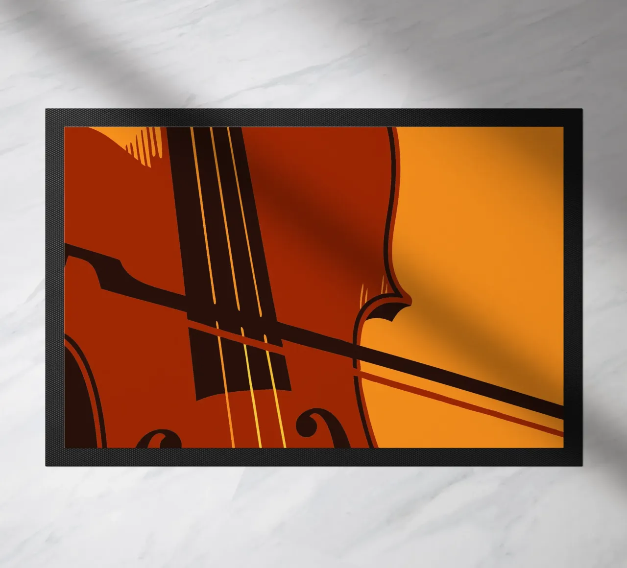 Violin doormat by MUSIC EDITION