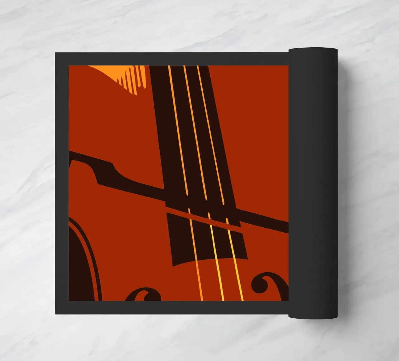 Violin doormat by MUSIC EDITION