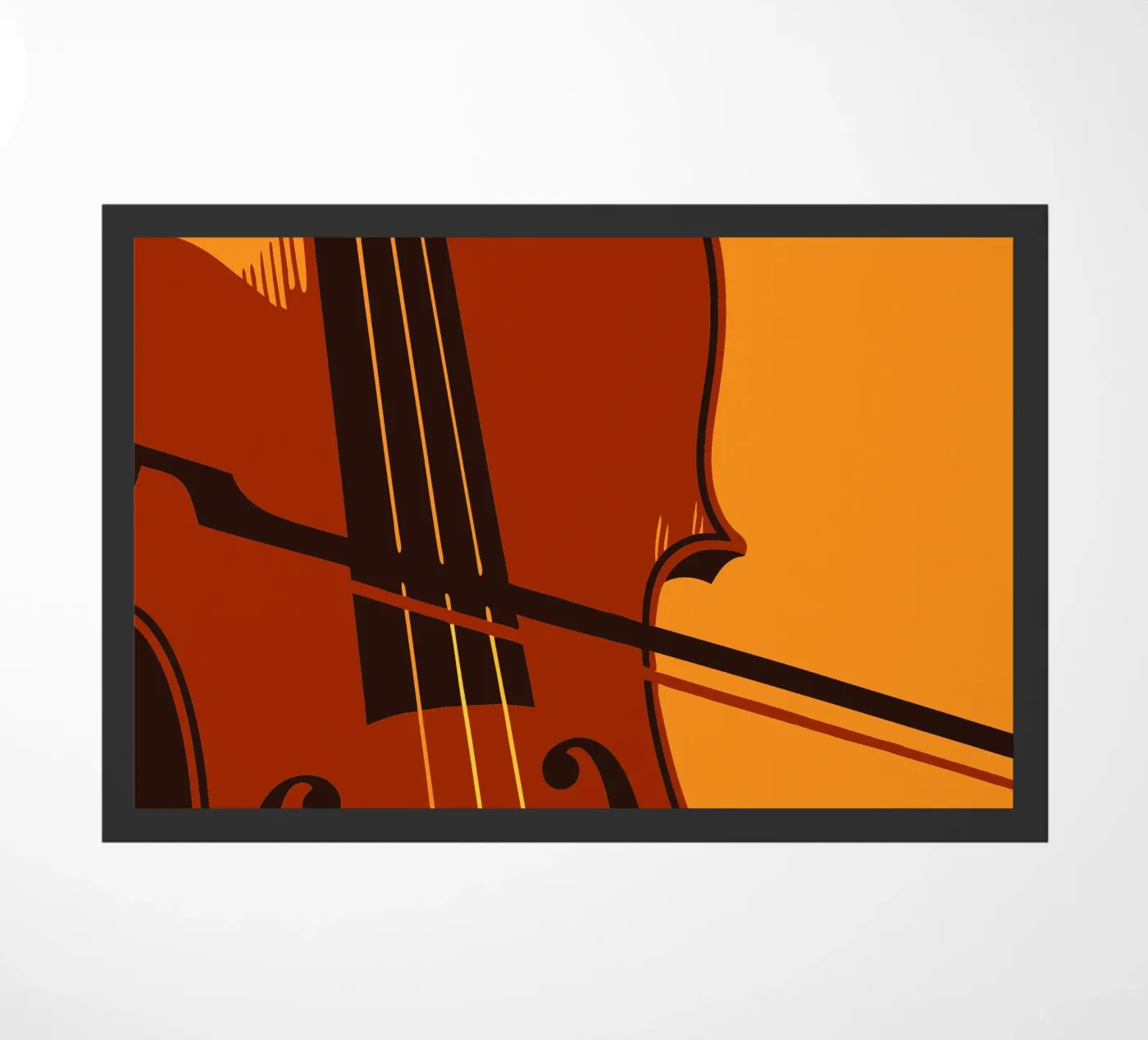 Viool deurmat van MUSIC EDITION