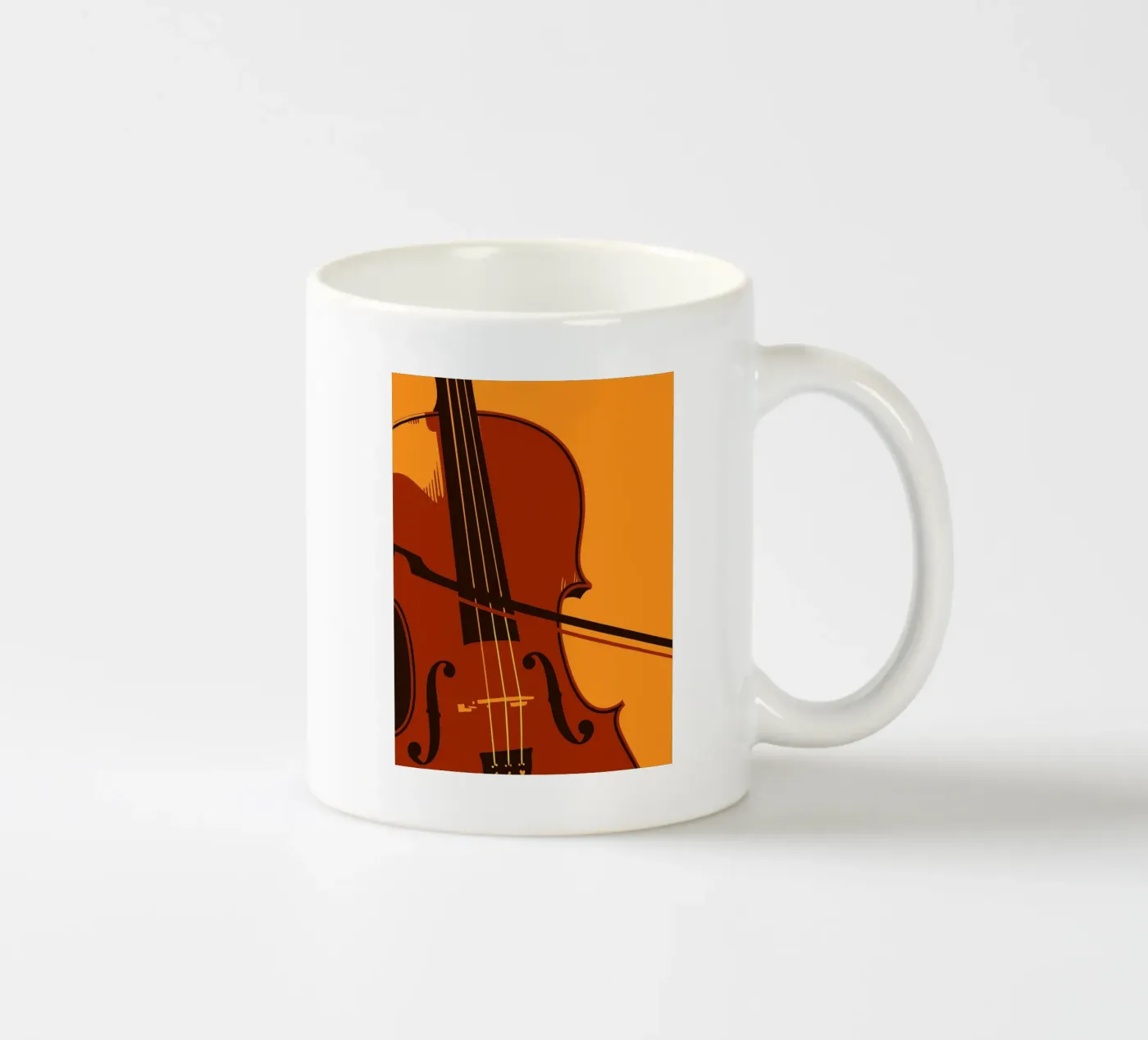 Violin ceramic mug by MUSIC EDITION