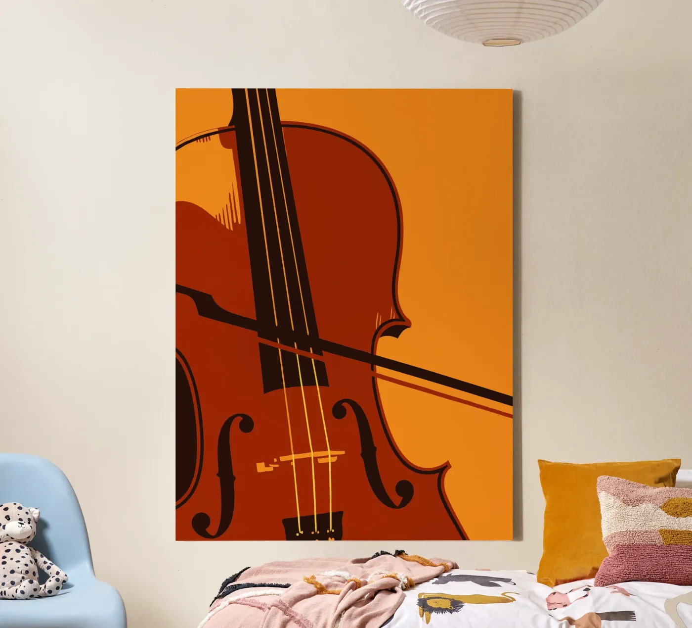 Violin canvas by MUSIC EDITION