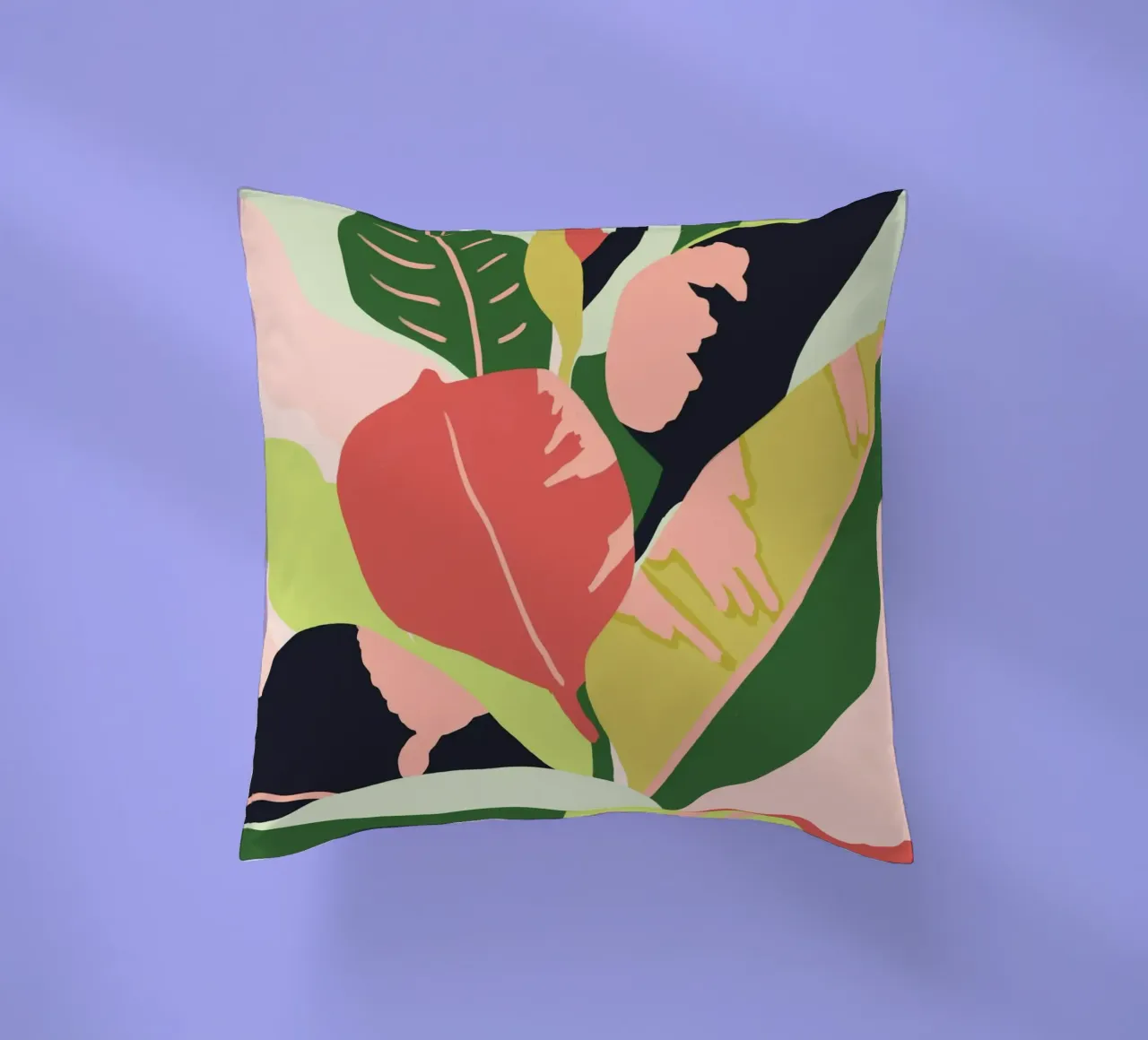 Nature's Dazzling Display decorative cushion by Kintsugi99