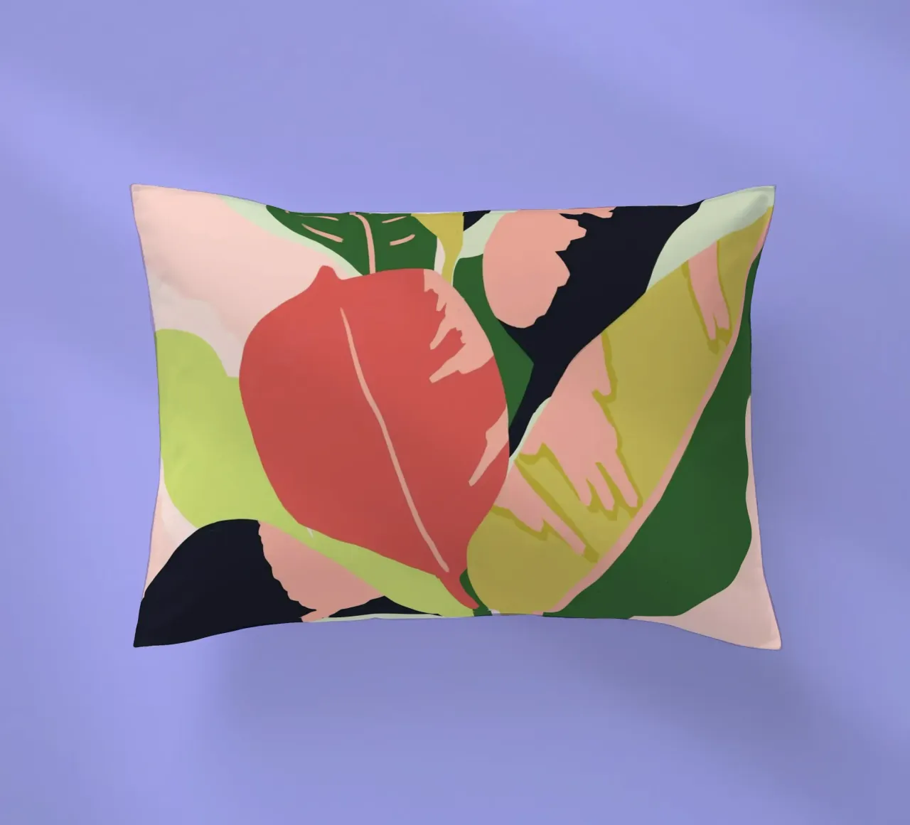 Nature's Dazzling Display decorative cushion by Kintsugi99