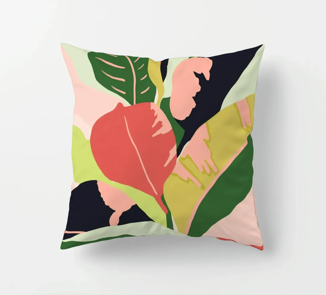 Nature's Dazzling Display decorative cushion by Kintsugi99