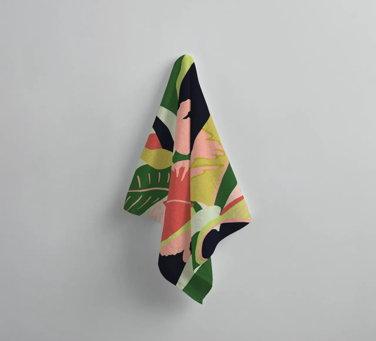 Nature's Dazzling Display towel by Kintsugi99