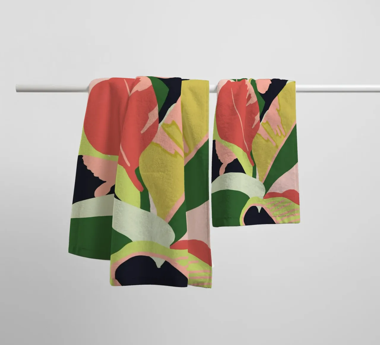 Nature's Dazzling Display towel by Kintsugi99