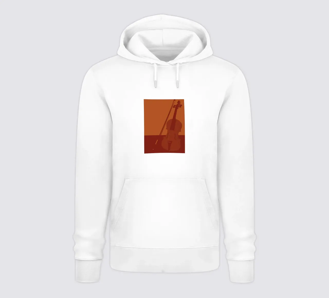Violin hoodie by MUSIC EDITION