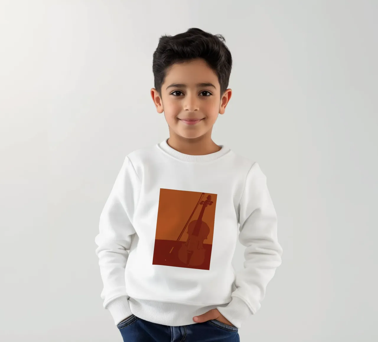 Viool kinder sweatshirt van MUSIC EDITION