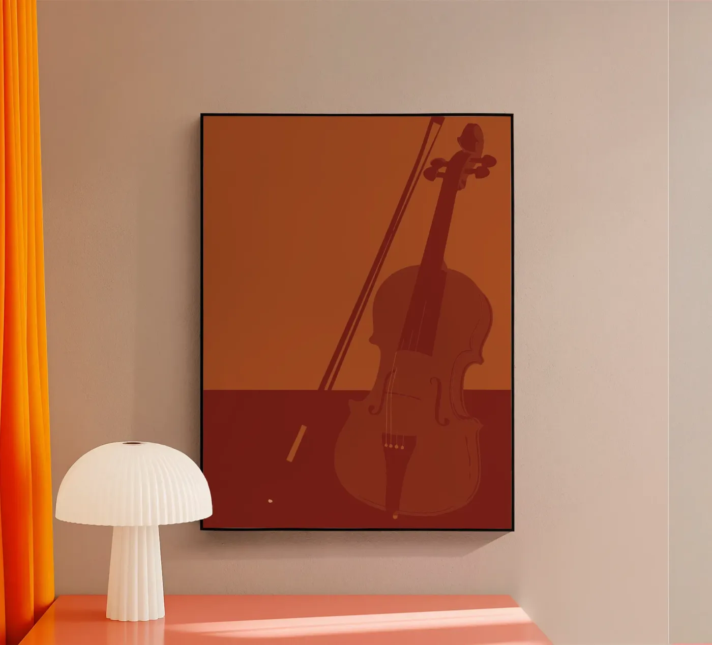 Violin acryl van MUSIC EDITION