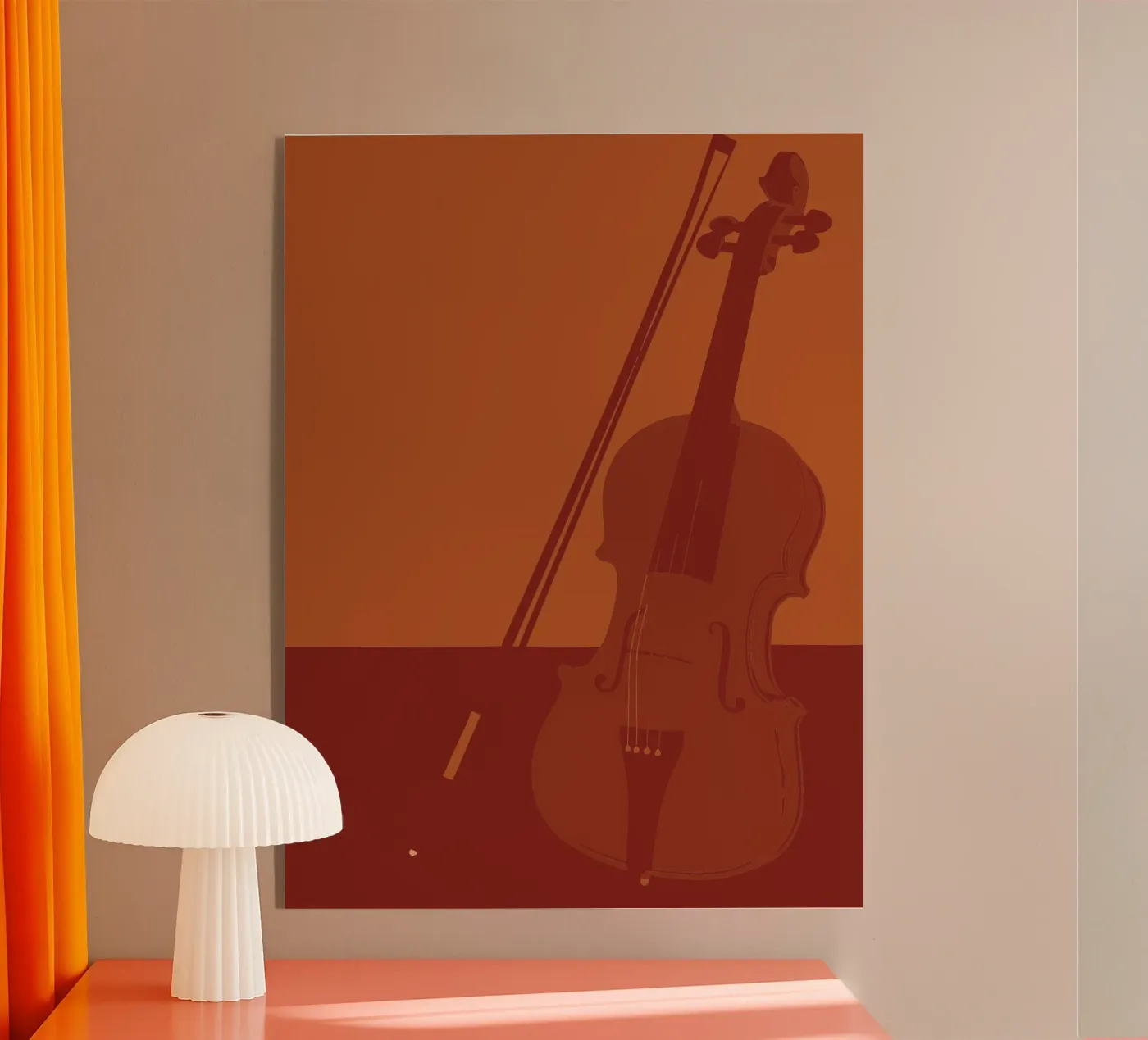 Violin acryl van MUSIC EDITION