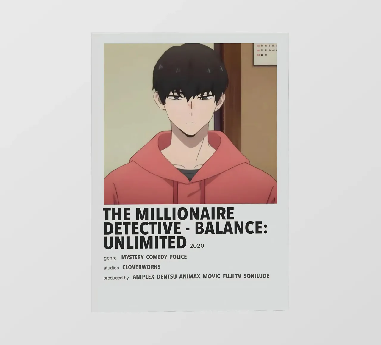 THE MILLIONAIRE DETECTIVE - BALANCE UNLIMITED 2020 pellicola backlit da Totoya