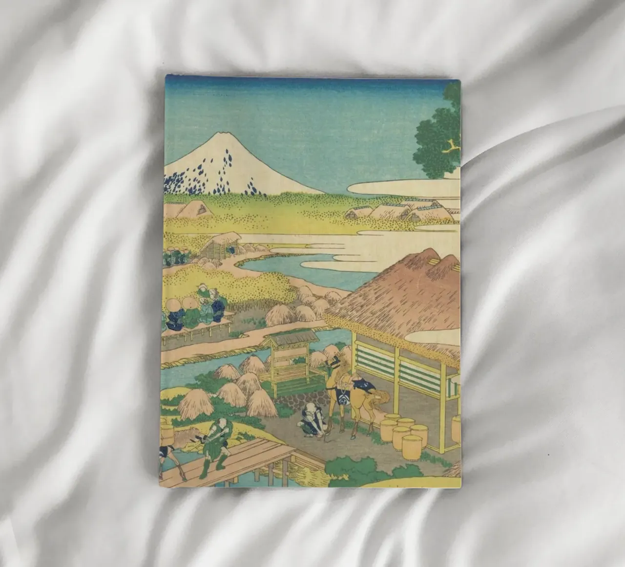 Hokusai - Fuji from the Katakura Tea Fields in Suruga diario da ARTOTHEK
