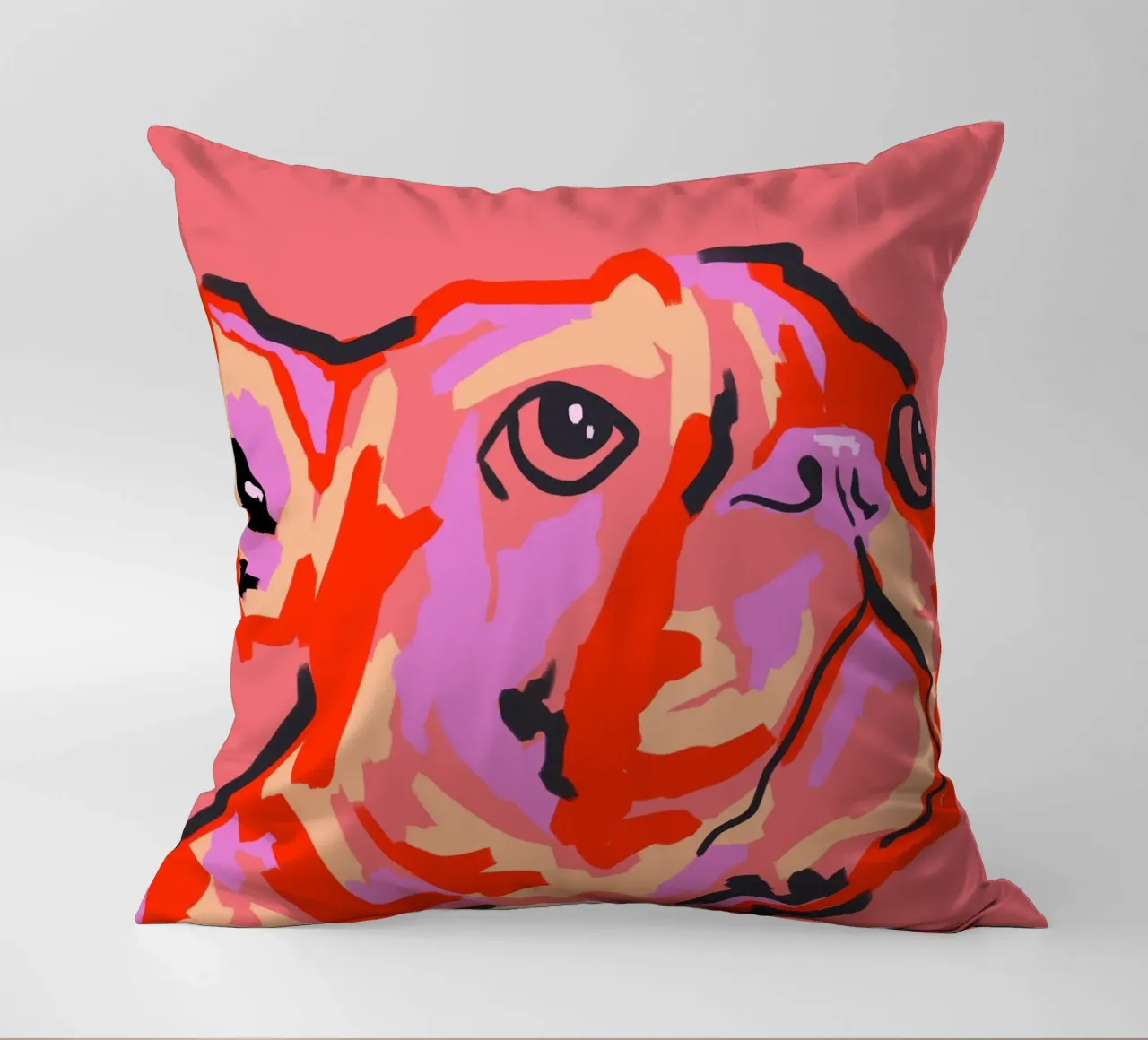 Pawsitively Patched cuscino da Kintsugi99